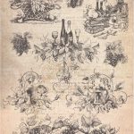 Бумага рисовая для декупажа "Прованс. Виноград" 28х38 см