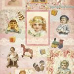 Бумага рисовая для декупажа "Детишки" 28х38 см