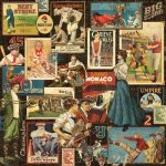 Дизайнерская бумага "Big Score" коллекция "Good ol' Sport"