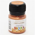 Краска акриловая металлик "DECOLA" 20 мл, цвет "Бронза"