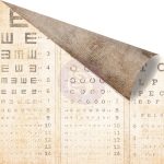 Дизайнерская бумага "Les Yeux" коллекция "Cartographer Collection"