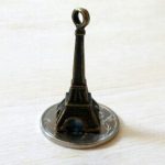 Подвеска металлическая "Эйфелева башня", цвет бронза — изображение 2