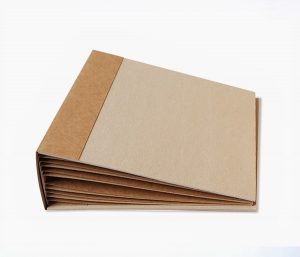 Заготовка для альбома из крафт-картона 20*20 см