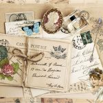 Бумага рисовая для декупажа "Любимые письма" 28х38 см