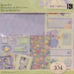 Набор для скрапбукинга "Малыш" 31*31см