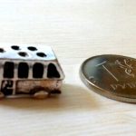 Подвеска металлическая "Автобус", цвет серебро
