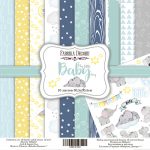 Набор скрапбумаги "My little baby boy" 30,5 х 30,5 см