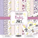 Набор скрапбумаги "My little baby girl" 30,5 х 30,5 см