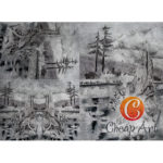 Декупажная карта "Gray" А3