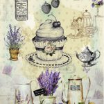 Бумага рисовая для декупажа "Прованс. Кухня" 28х38 см