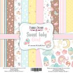 Набор скрапбумаги "Sweet baby girl" 30,5 х 30,5 см