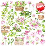 Набор скрапбумаги "Spring Blossom" 30,5 х 30,5 см — изображение 3