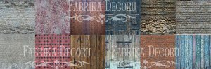 Набор скрапбумаги "Vintage texture" 30,5 х 30,5 см — изображение 2