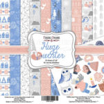 Набор скрапбумаги "Huge winter" 20 x 20 см