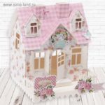 Домик бумажный «Flower house», набор для создания — изображение 2