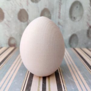 Заготовка деревянная "Яйцо" 7 см