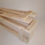 Короб деревянный для бутылки