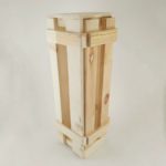 Короб деревянный для бутылки