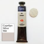 Краска акриловая металлик серебро