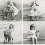 Салфетки бумажные для декупажа "Счастливые дети" — изображение 2