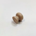 Ручка-кнопка деревянная, 15*20 мм