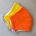 Маски защитные многоразовые цветные, хлопок