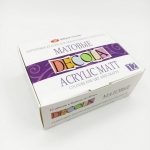 Набор матовых акриловых красок DECOLA 12 шт х 20 мл