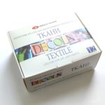 Набор акриловых красок по ткани DECOLA