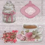 Салфетка бумажная для декупажа "Чайная пауза"