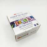 Набор акриловых красок по ткани DECOLA 5шт*20мл + контуры в тубах 2 шт*18мл и разбавитель