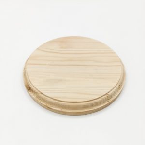Панно деревянное круглое с фаской 15 см