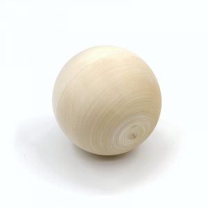 Шарик деревянный разъемный 8,5 см
