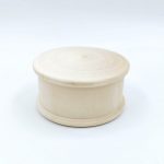 Шкатулка круглая из липы 9 см