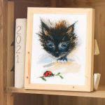 Набор для вышивания "Божья коровка и супер-кот" — изображение 3