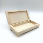 Купюрница из липы с округлой крышкой