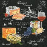 Салфетка бумажная для декупажа "Застолье"