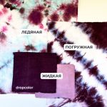 Краситель для ткани Drop №1 "Темный бургунди" 10гр